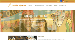 Desktop Screenshot of livelifeadventure.com